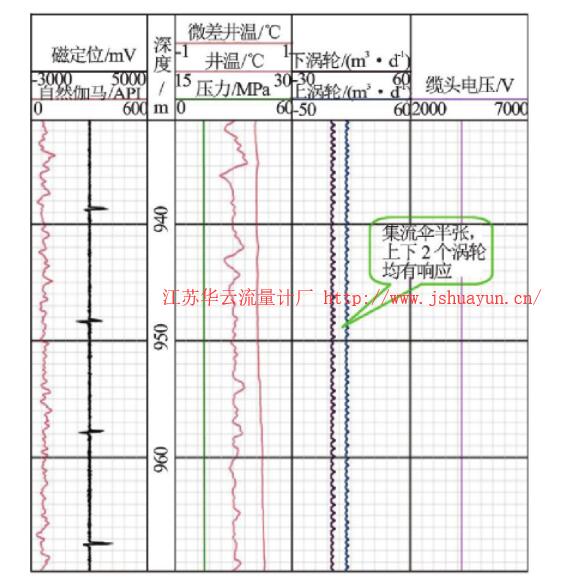 圖5 標(biāo)準(zhǔn)井測(cè)井曲線